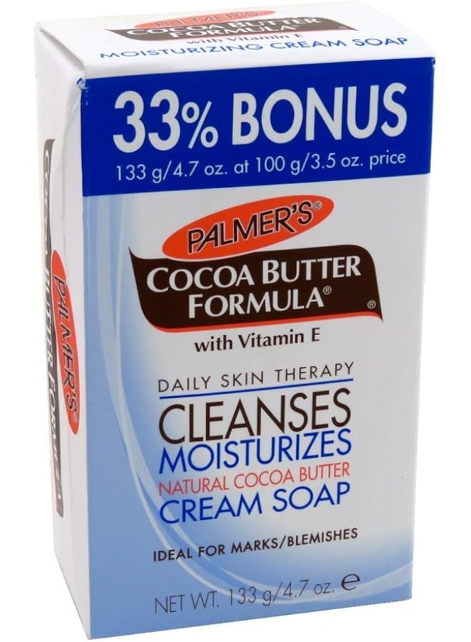 صابون كريمي بتركيبة زبدة الكاكاو 133 غرام